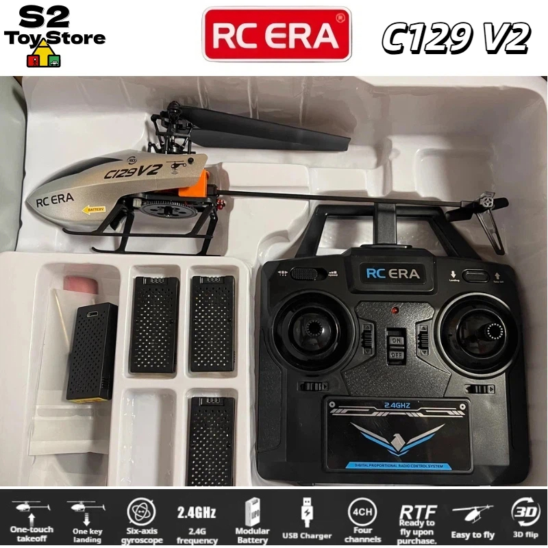 Rc Helicopter Single Rotor - Радиоуправляемый вертолет RC ERA C129V2 4CH