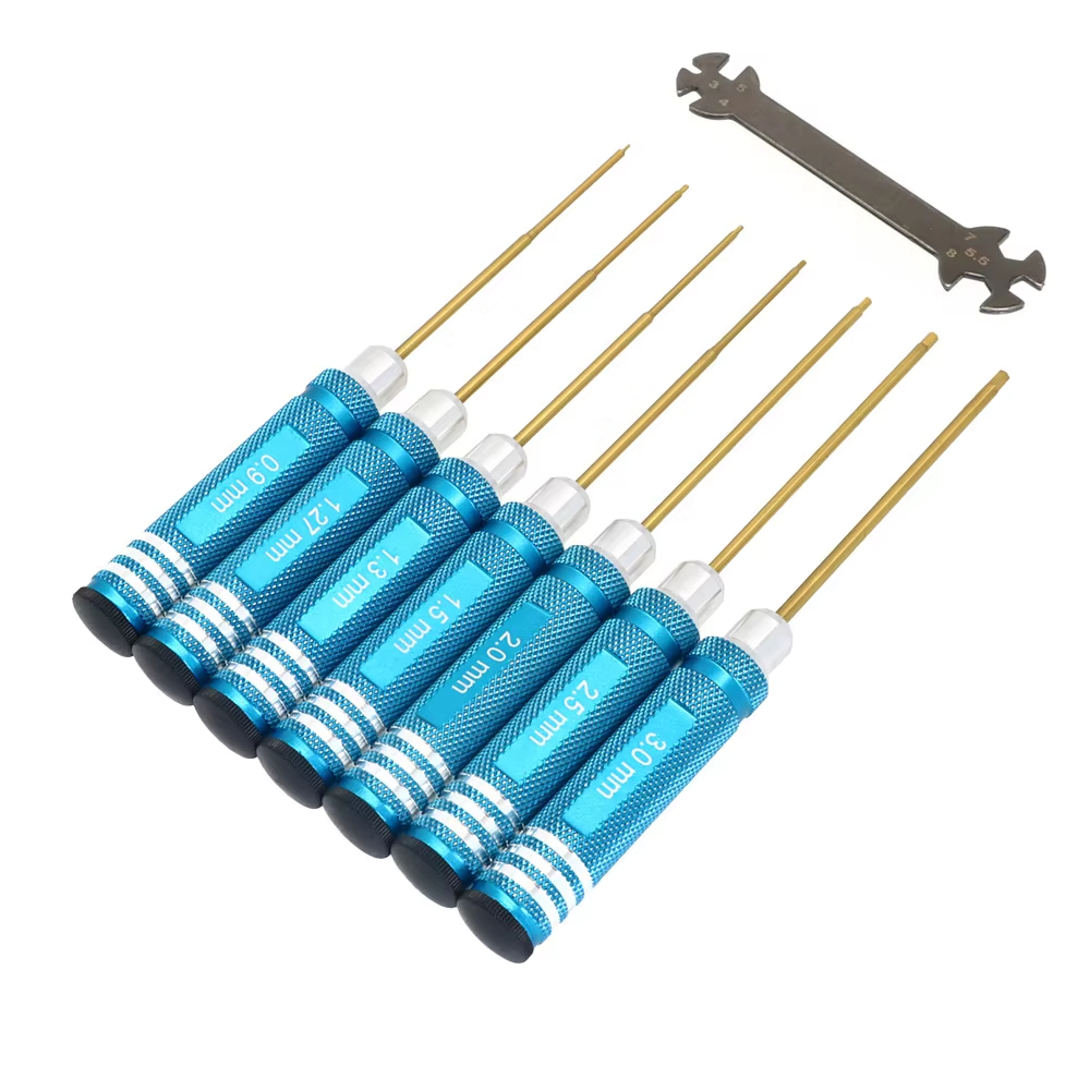 Набор из 7 шестигранных отверт – обзор и цена Rc Helicopter Tool Kit