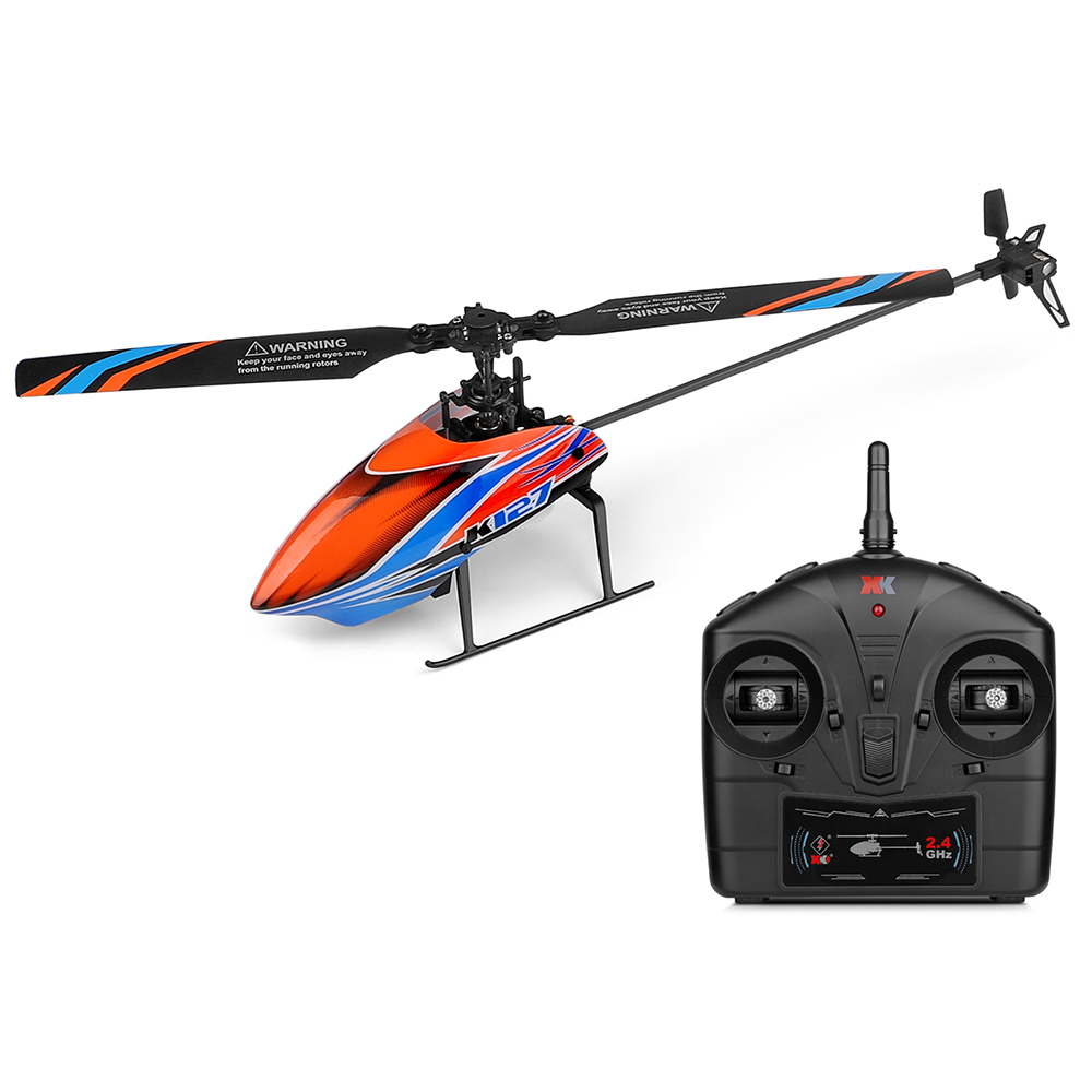 WLtoys XK K127 2,4G 4CH 6-Aixs – обзор и цена Rc Helicopter Large