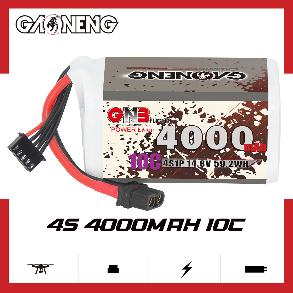 GNB 4000 мАч 4S 14,8 В 10C 20C – обзор и цена Rc Helicopter Parts