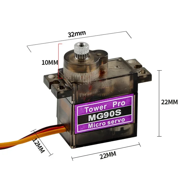 SG90/MG90S 9G микроцифровой се – обзор и цена Rc Helicopter Servo